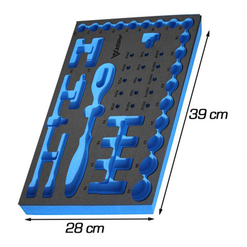 Zásuvkový modul pre hlavice a račňu 1/2"