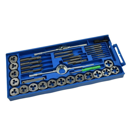 Súprava závitníkov a závitových očiek 40ks Keltin