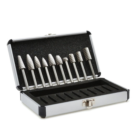 Sada 10 karbidových fréz pre brúsku