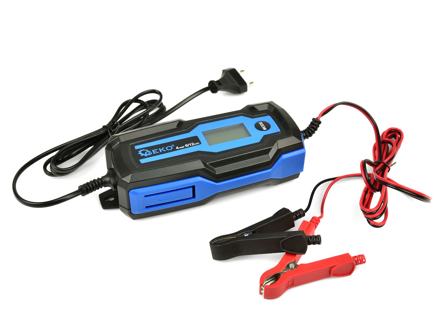 Automatická nabíjačka autobatérií 4/12V, 4A, s LCD displejom, pre autobatérie 4 - 120Ah