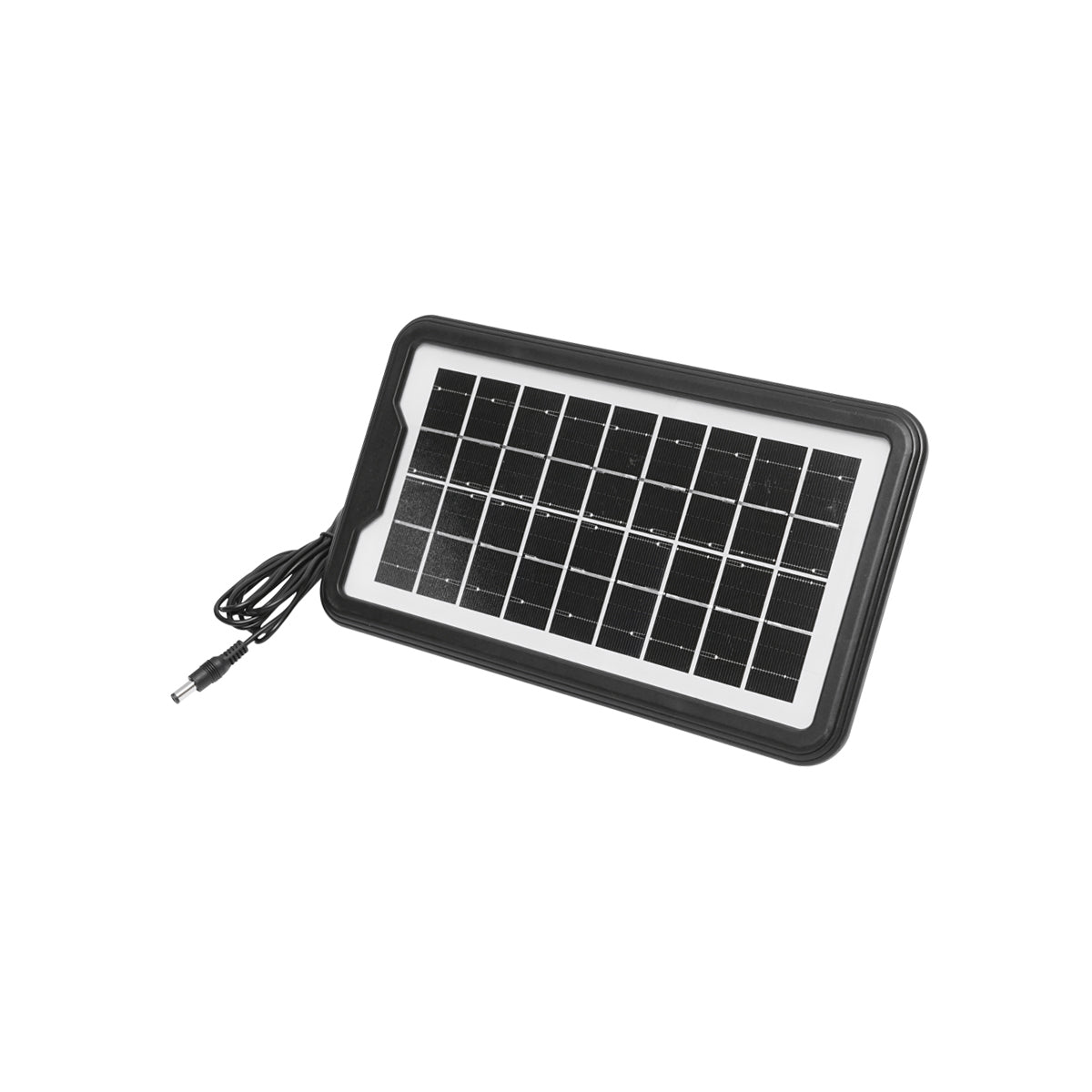 Prenosná sada LED osvetlenia, 3 žiarovky, reflektor, solárny panel a batéria 6V, 3Ah, vhodné na rybolov kempovanie GD-17