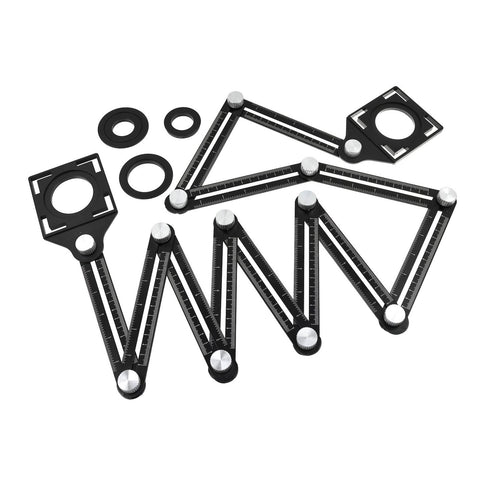 Pravítko s 12 ramenami na označovanie a vŕtanie Geko