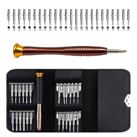 Sada presného skrutkovača s bitmi 25 kusov geko