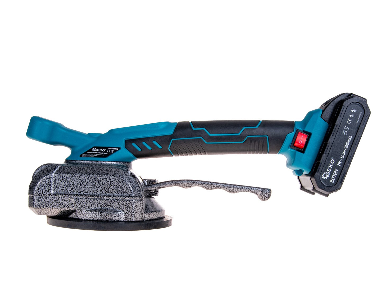 Vibračná prísavka na obklady a dlažbu na nivelovanie – 2 batérie, 21V, 2000mAh