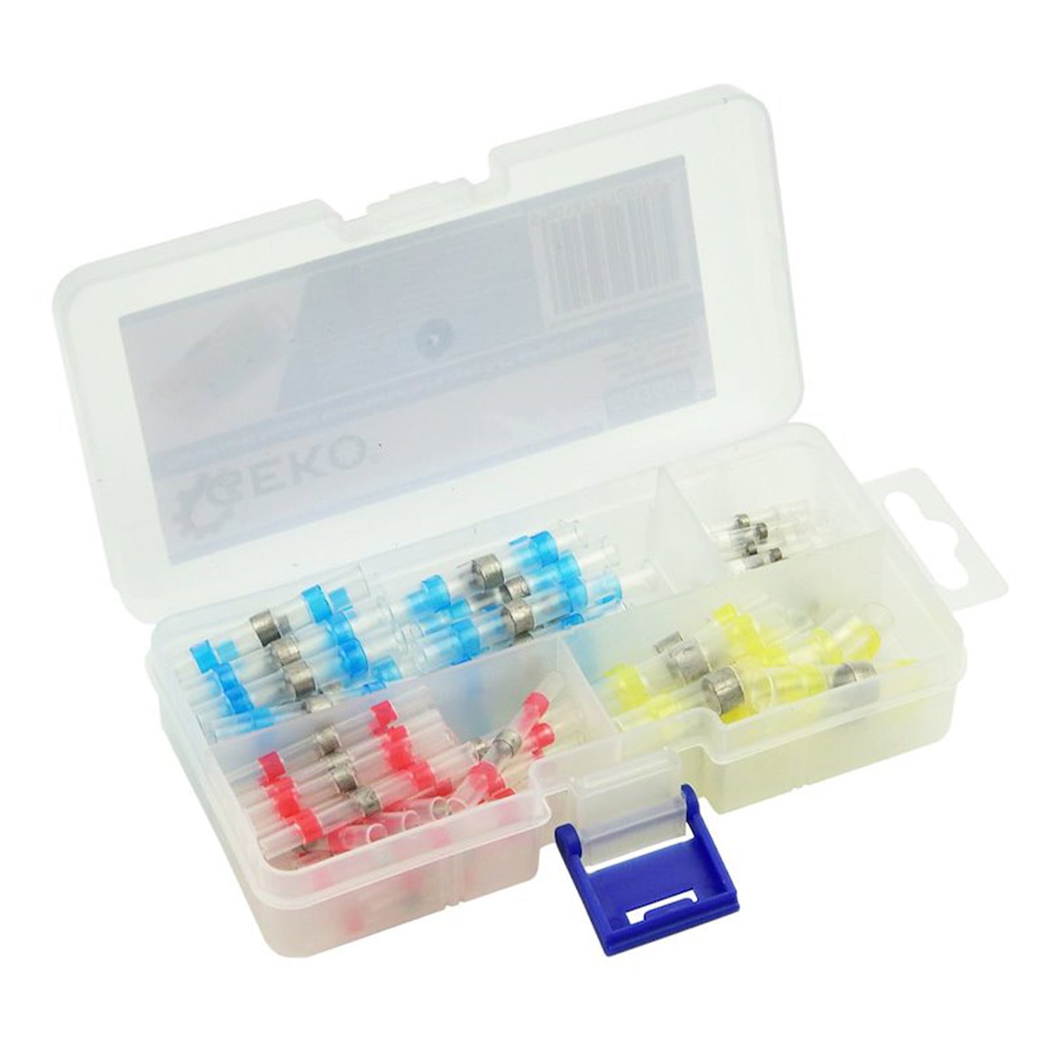 Sada zmršťovacích bužírok s cínom, 100ks Geko