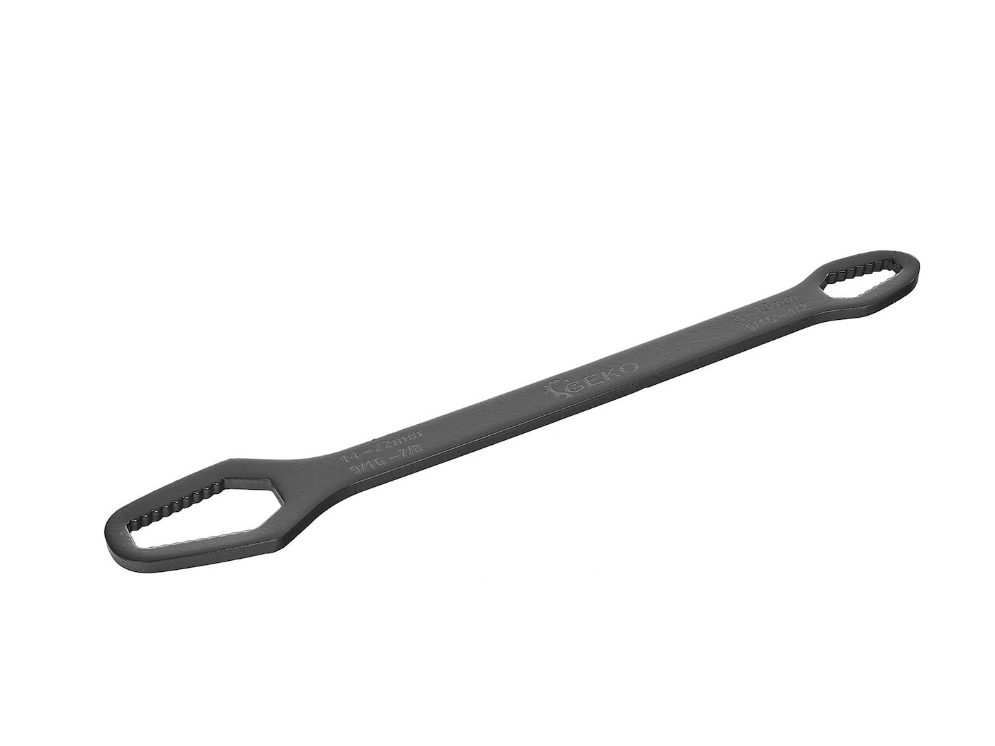 Univerzálny očkový kľúč obojstranný 14 - 22, 8 - 13mm, CrV, 270mm, Geko