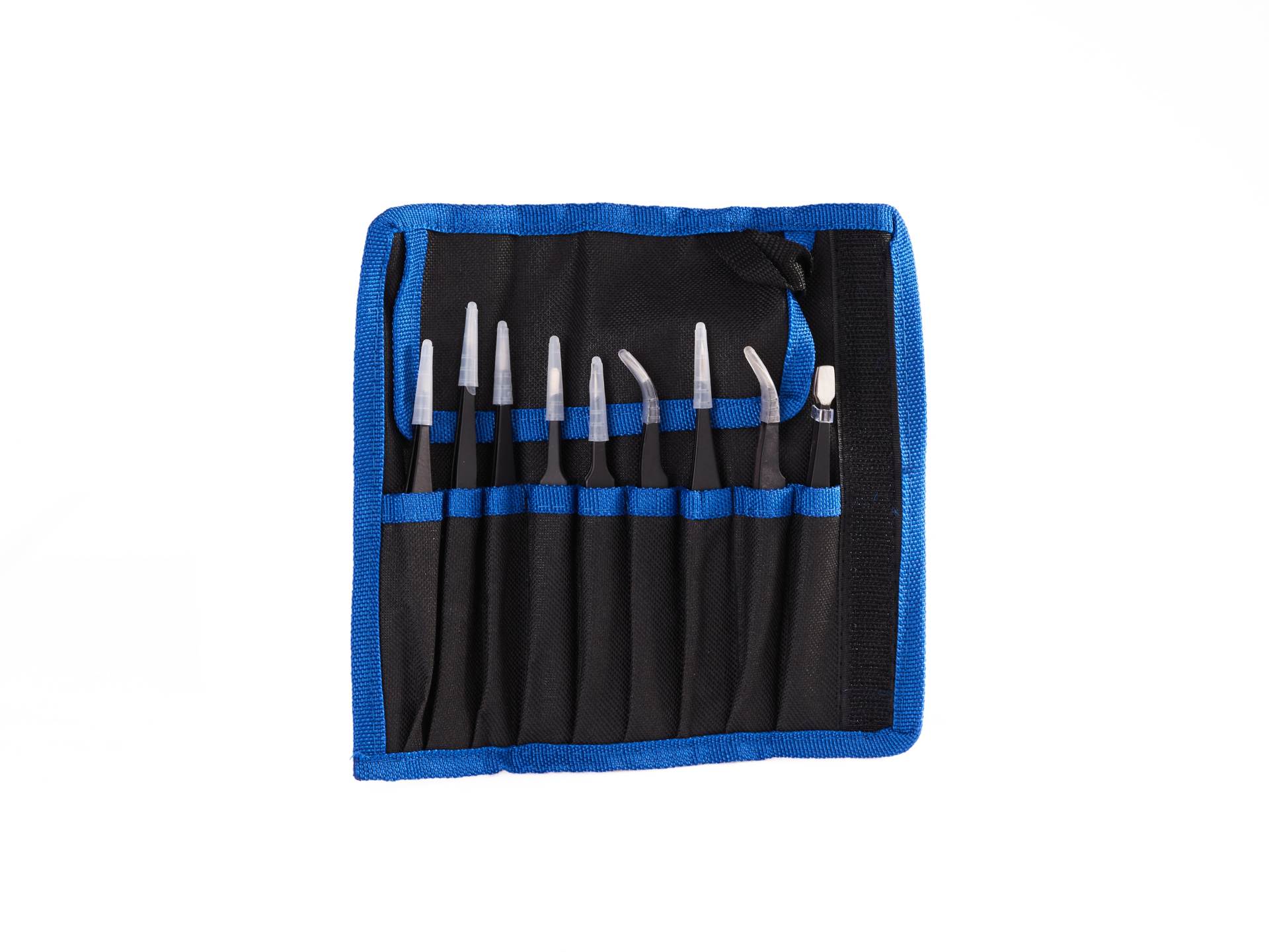 Súprava 9 kovových pinziet na precíznu prácu