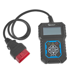 Diagnostický tester OBD II s LCD displejom - čítanie a mazanie chýb check engine