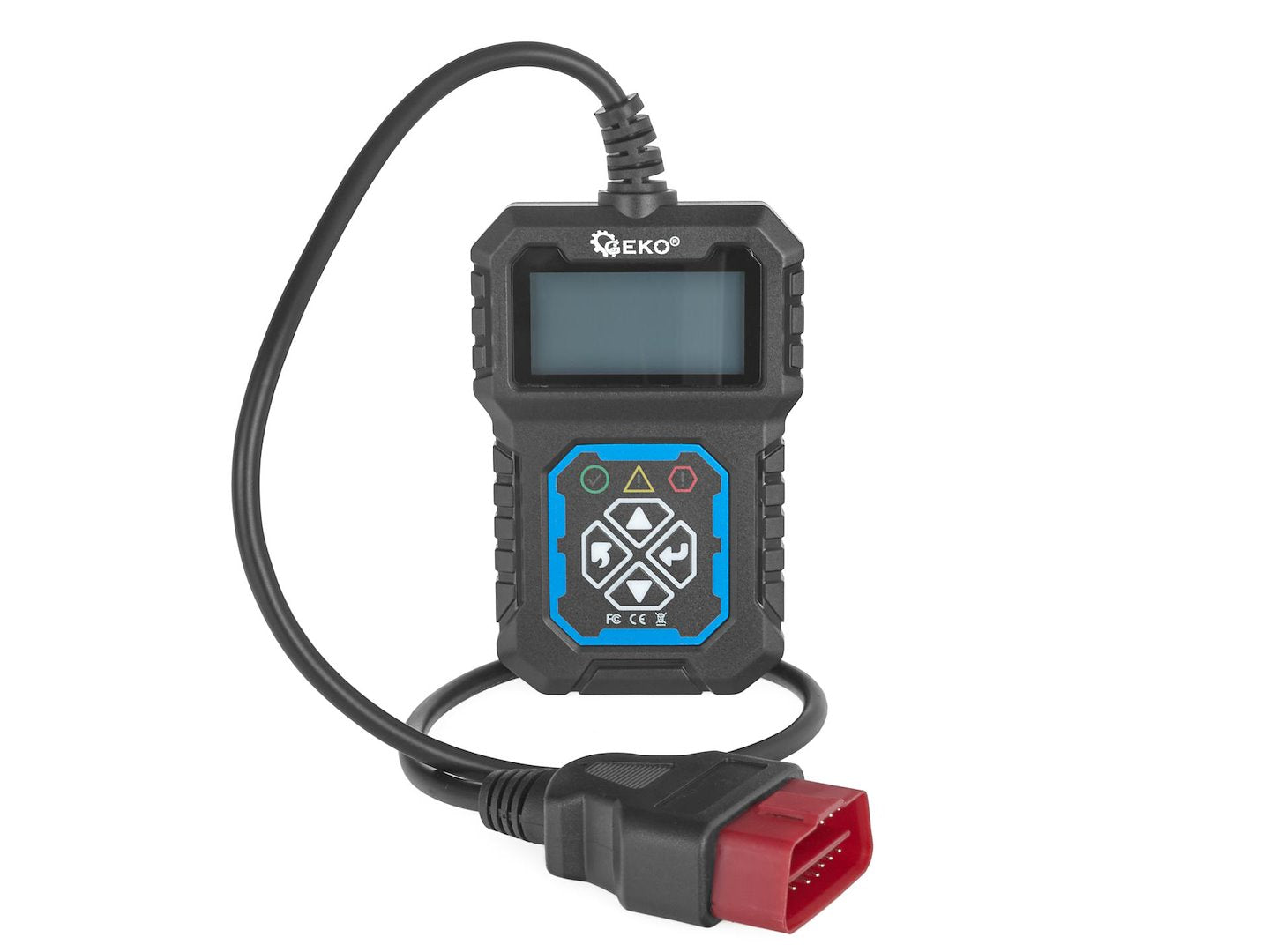 Diagnostický tester OBD II s LCD displejom - čítanie a mazanie chýb check engine