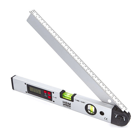 Vodováha s uhlomerom 400 mm hbm