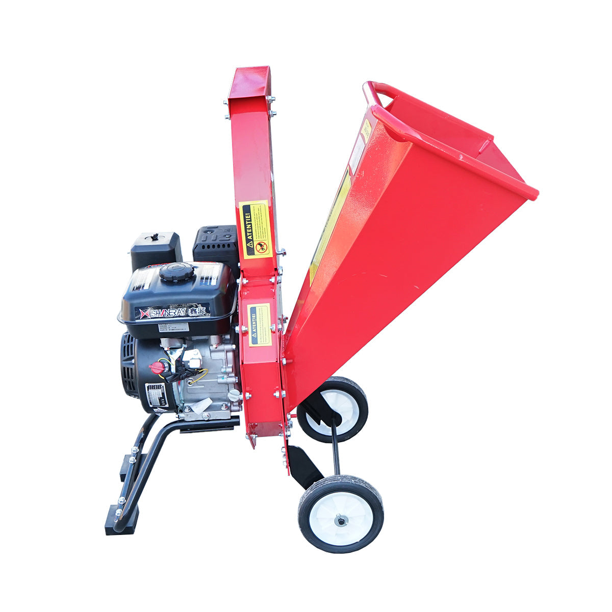 Benzínový drvič konárov, max. priemer 50mm, rýchlosť 2800 rpm, 202cm3, 7HP Breckner Germany