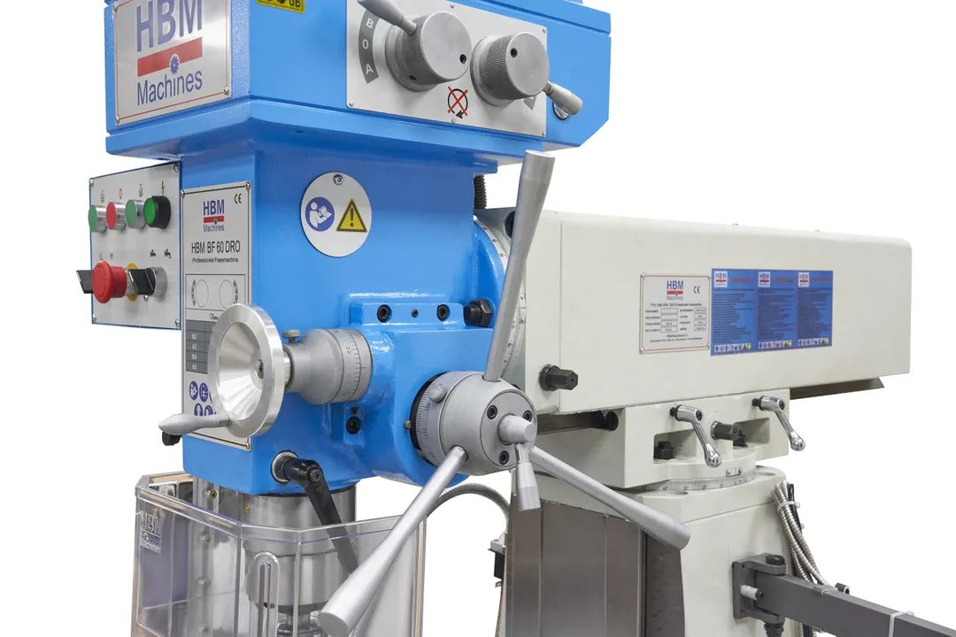 Profesionálna frézka a vŕtačka s veľkým stolom a digitálnym displejom BF 60 400V