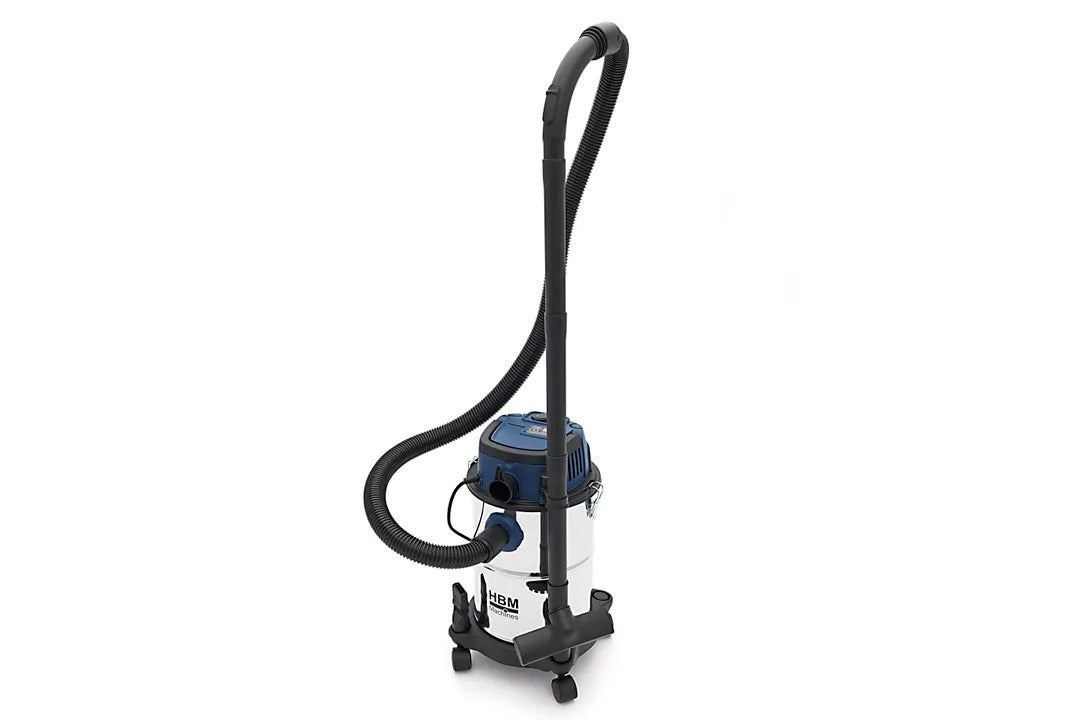 Profesionálny vysávač na suhé a mokré vysávanie, 1000W, 15l, kompaktný a tichý HBM