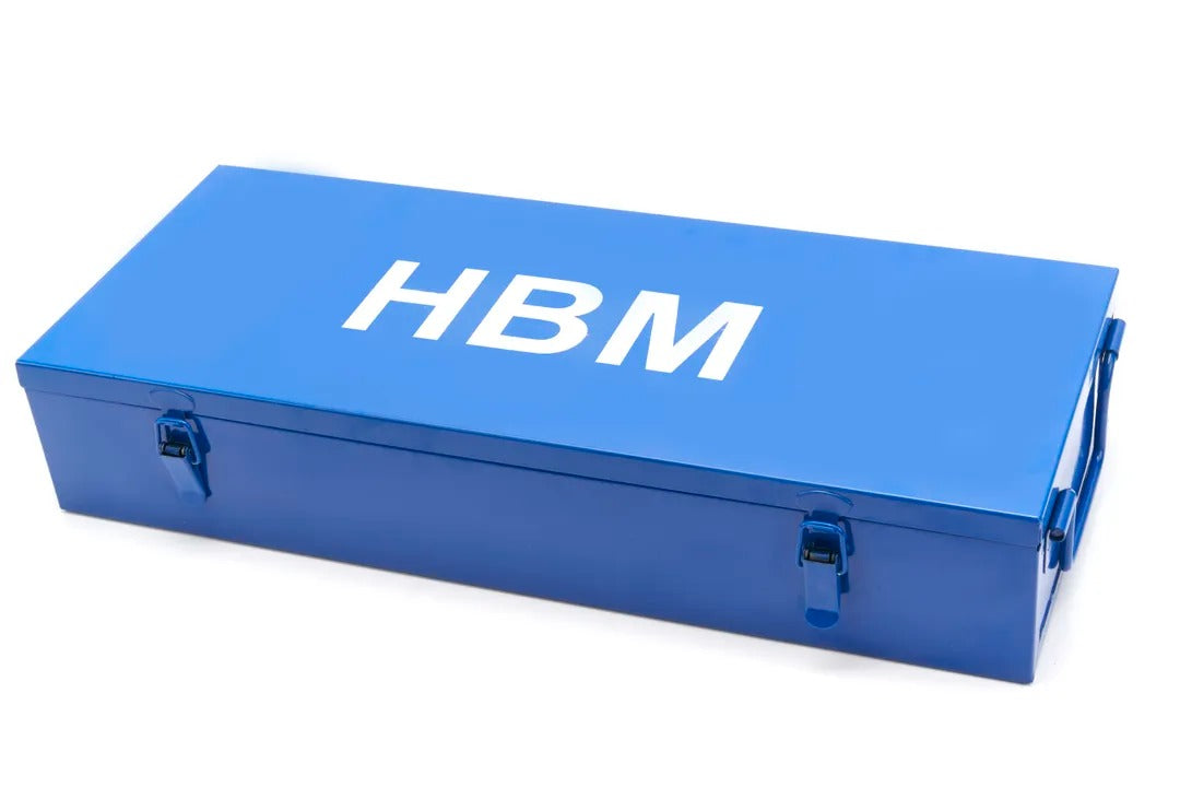 Sada dvojitých rázových 12-hranných nástrčných kľúčov 1''17 - 75mm HBM