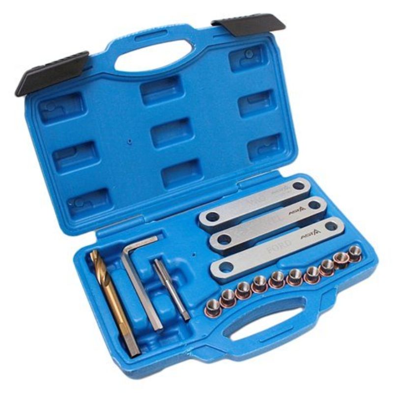 Sada na výmenu závitov v držiakoch brzdových strmeňov