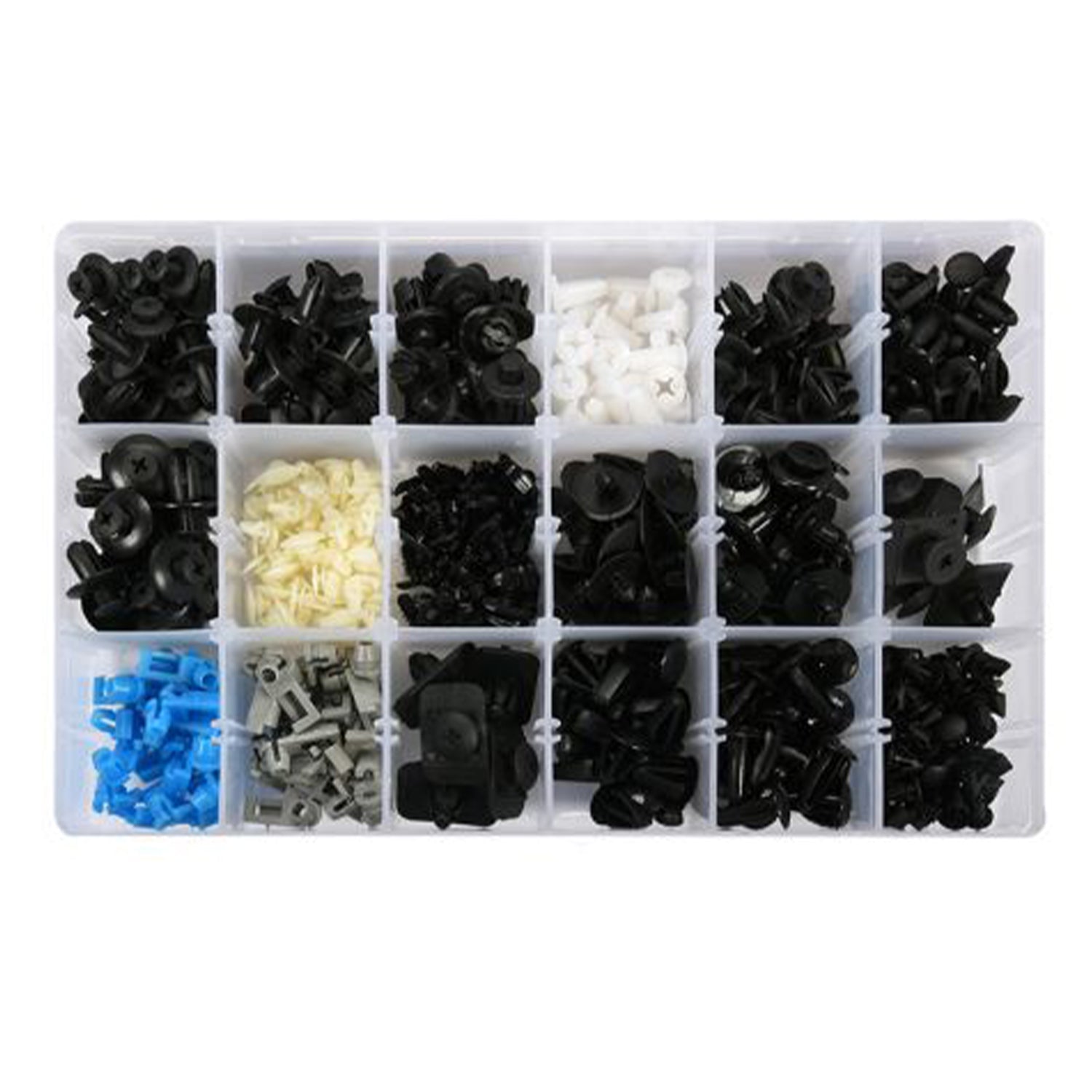 Sada plastových klipov a úchytiek pre mazda 475 kusov