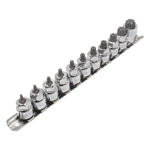 Sada torx bitových kľúčov t10-t60 3/8 11 kusov