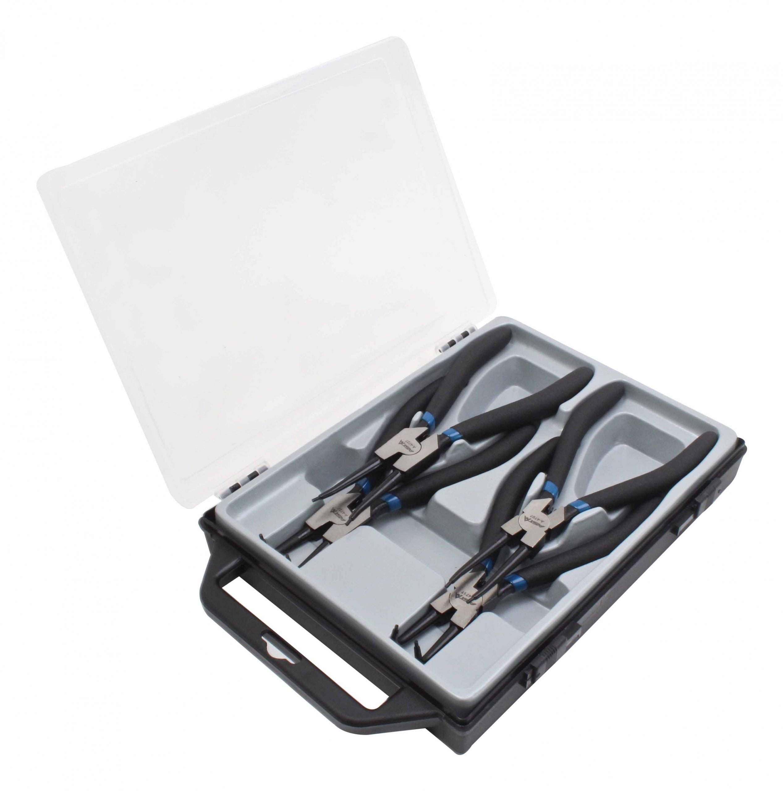 Sada 4 klieští na poistné krúžky seeger asta