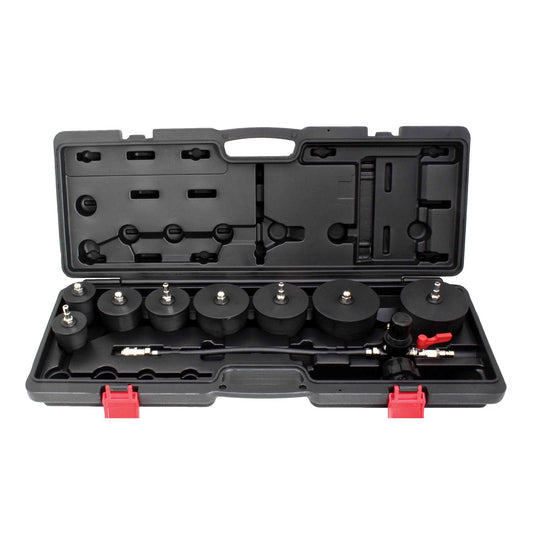 Tester na kontrolu tesnosti sacieho systému turba