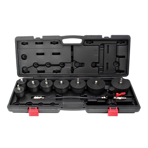 Tester na kontrolu tesnosti sacieho systému turba