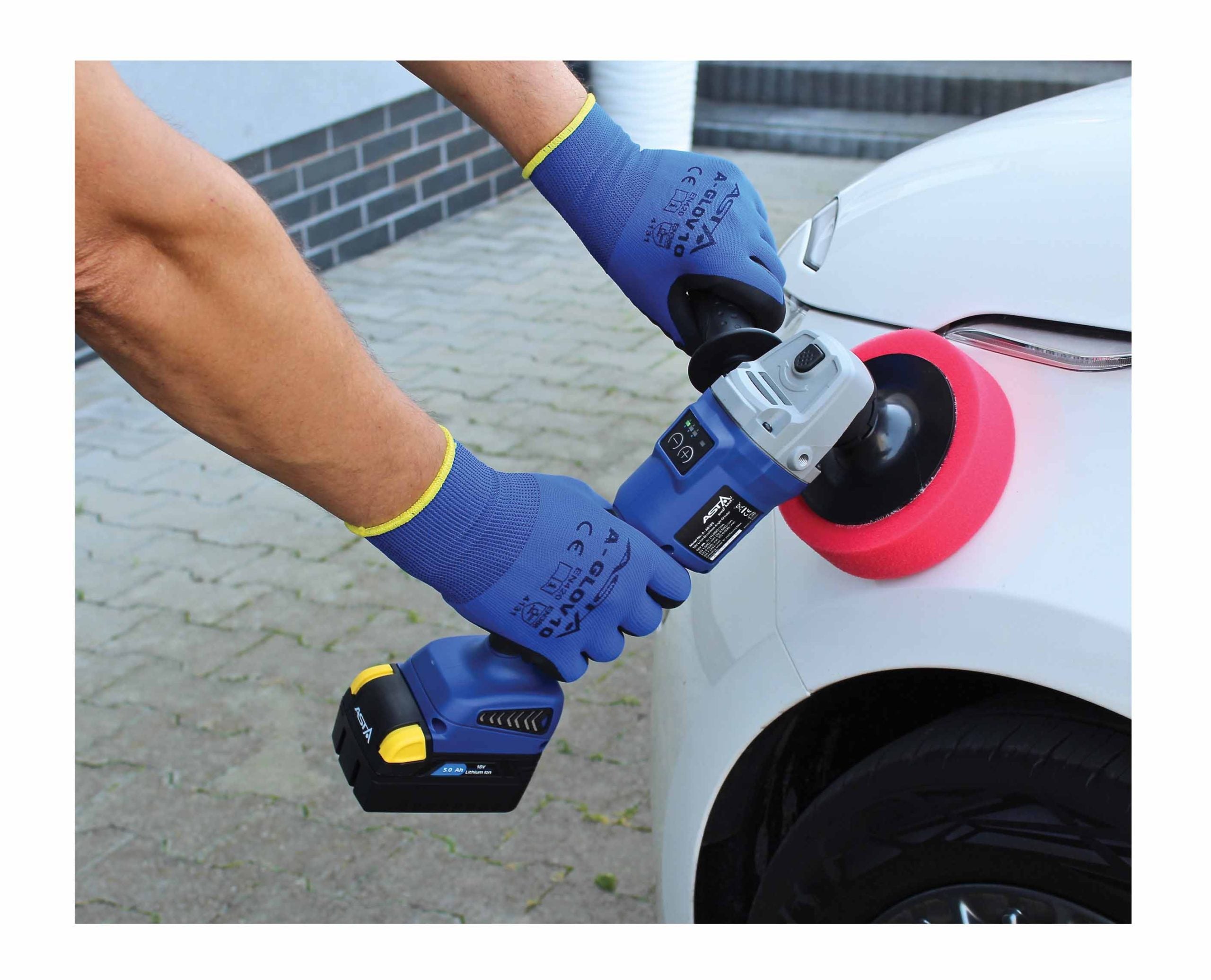 Uhlová brúska 3 v 1 s akumulátorom 125 mm 18 v 5.0 ah