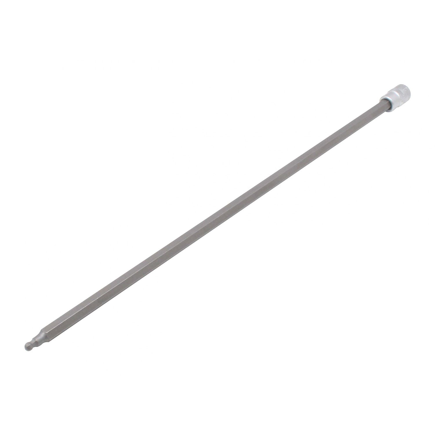 Dlhý nadstavec - nástrčná hlavica s guľou 4mm 1/4'' 300mm na montáž/demontáž snímača PMS VW Audi VAG dieselové motory 2.0