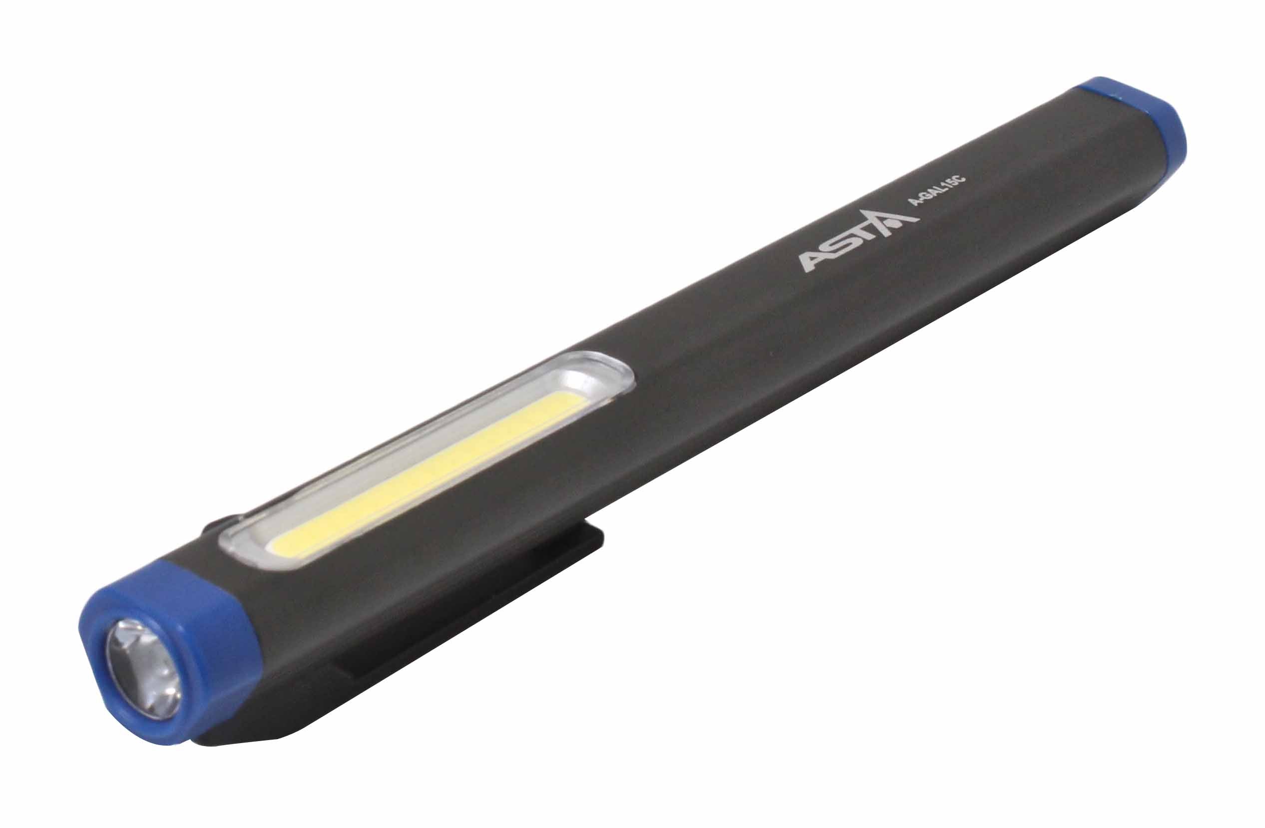 LED COB lampa s akumulátorom, 300lm Asta