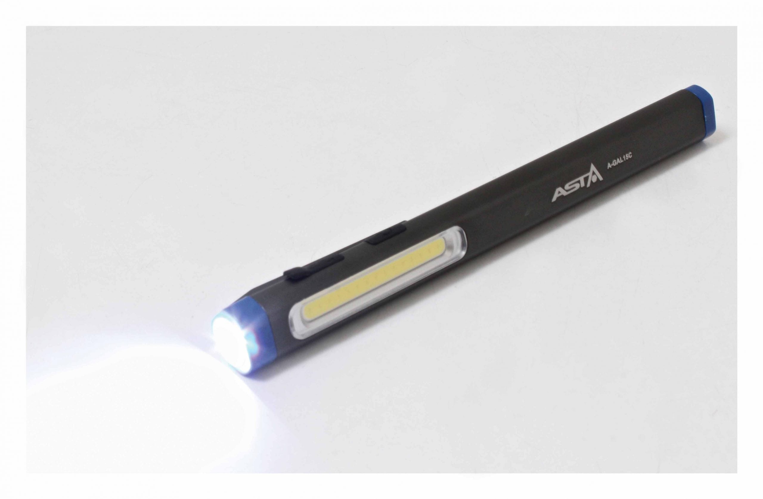 LED COB lampa s akumulátorom, 300lm Asta