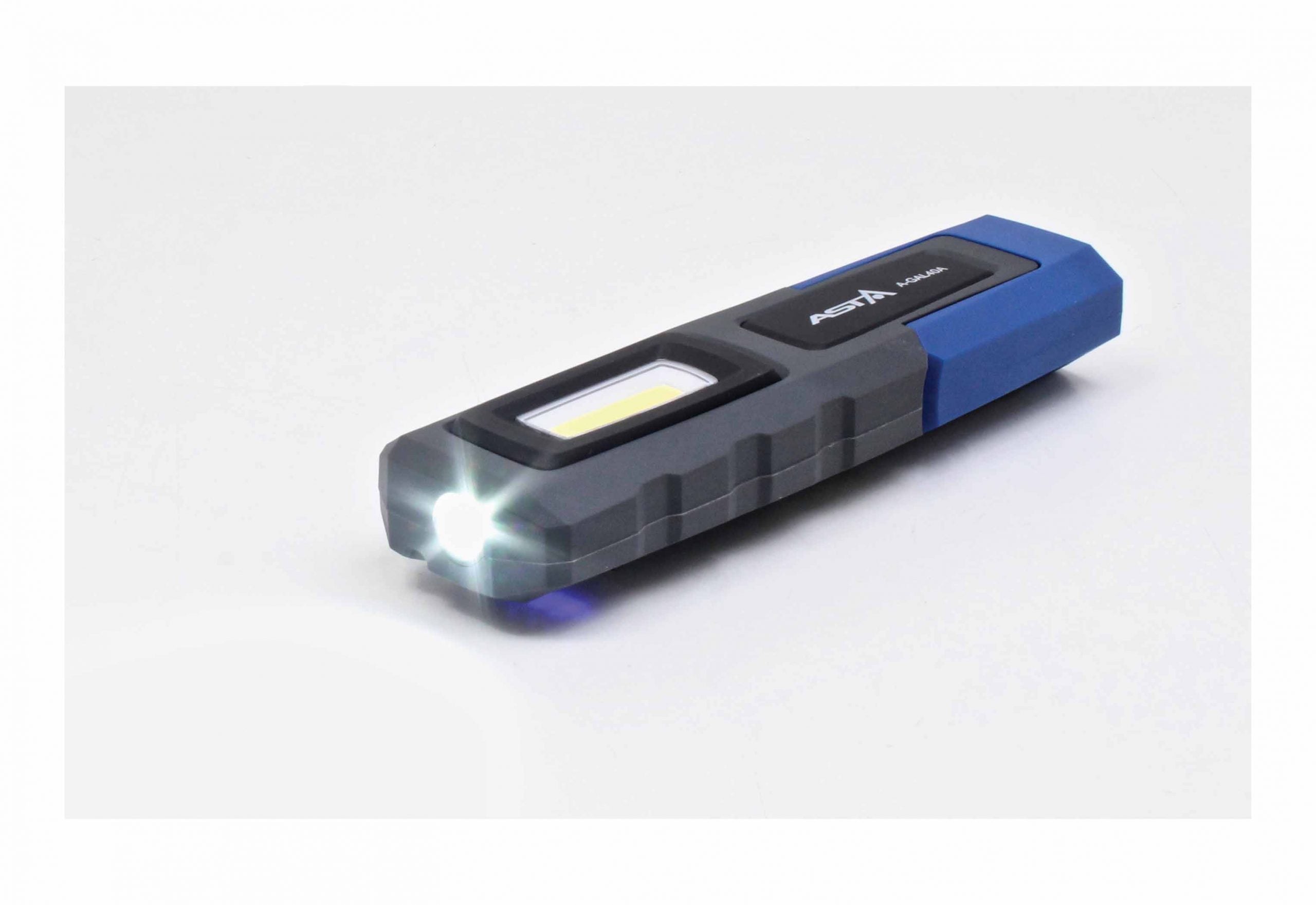 LED COB lampa s akumulátorom, 600lm Asta