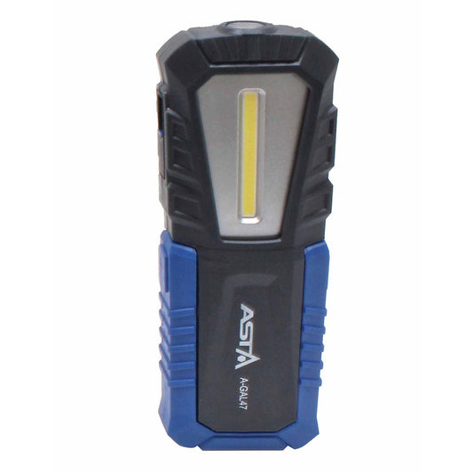 LED COB lampa s akumulátorom, 240lm Asta