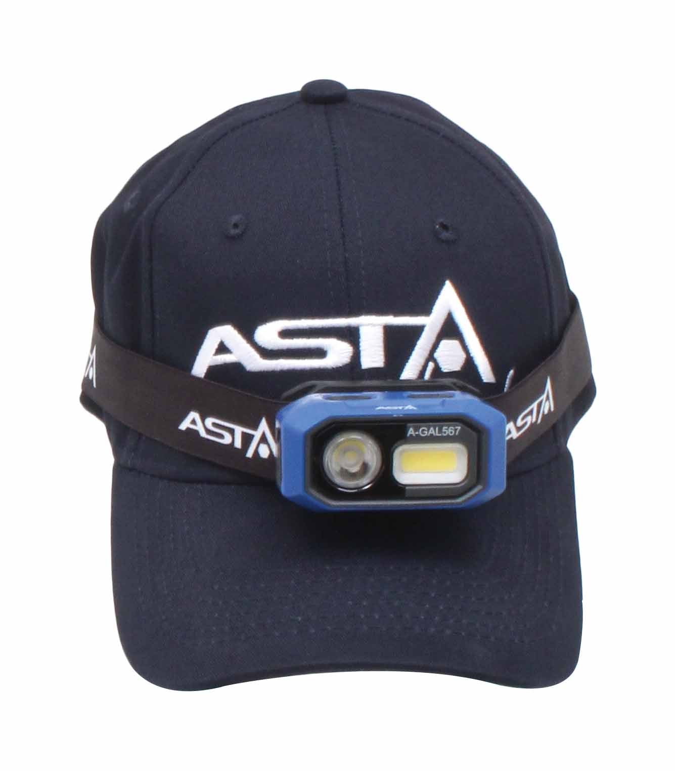 Čelovka s LED svetlom COB 480lm