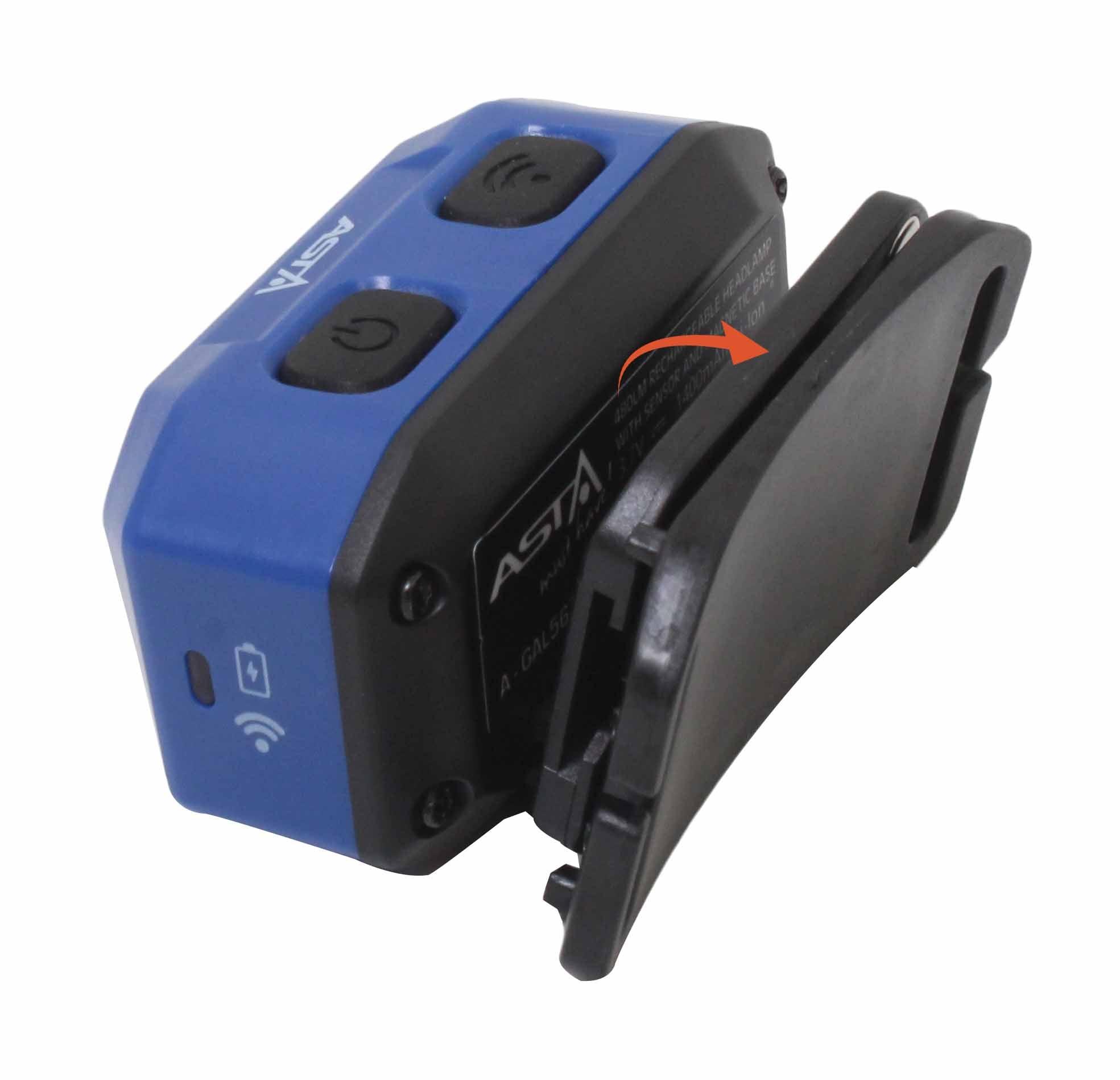 Čelovka s LED svetlom COB 480lm