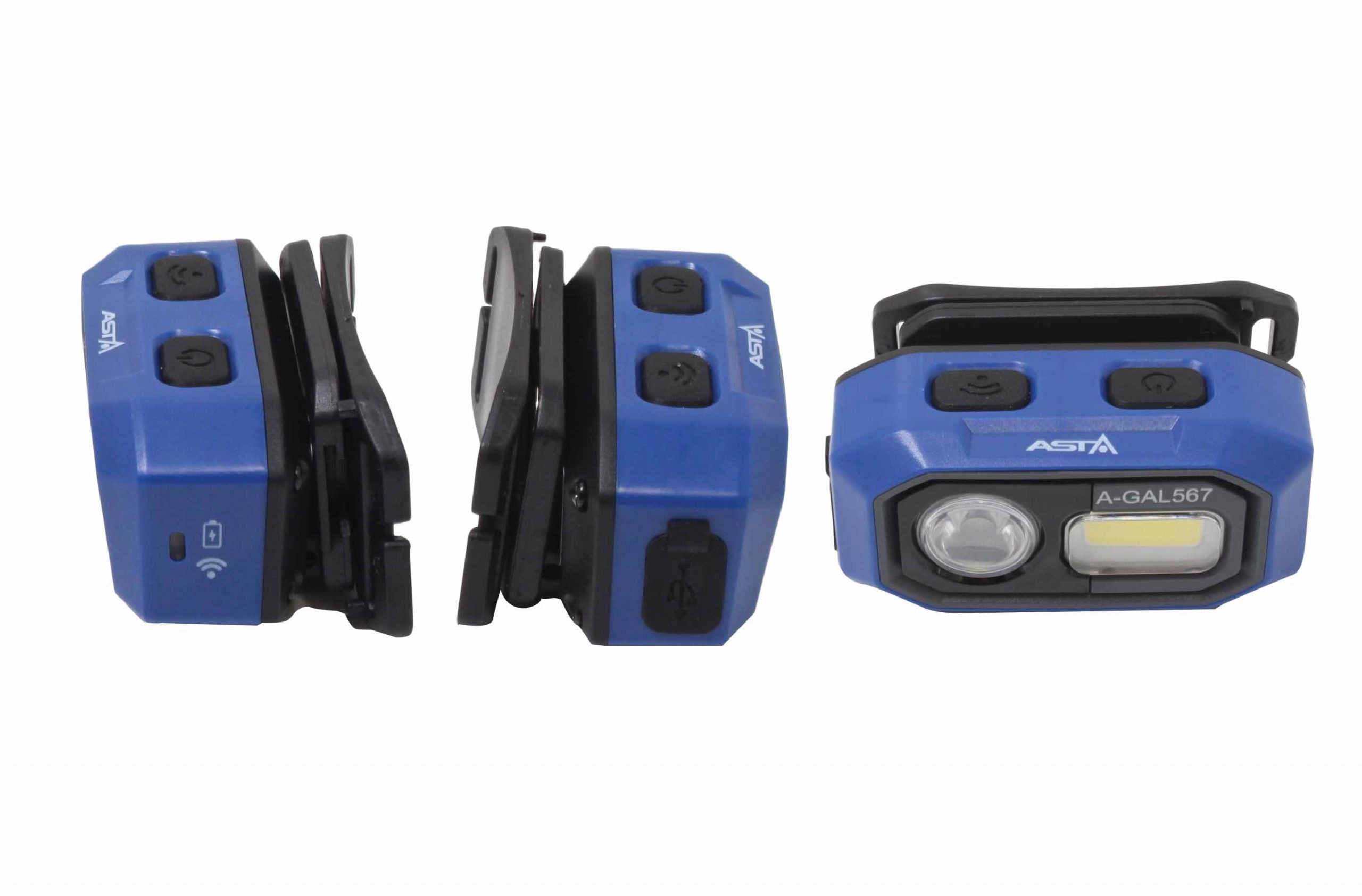 Čelovka s LED svetlom COB 480lm