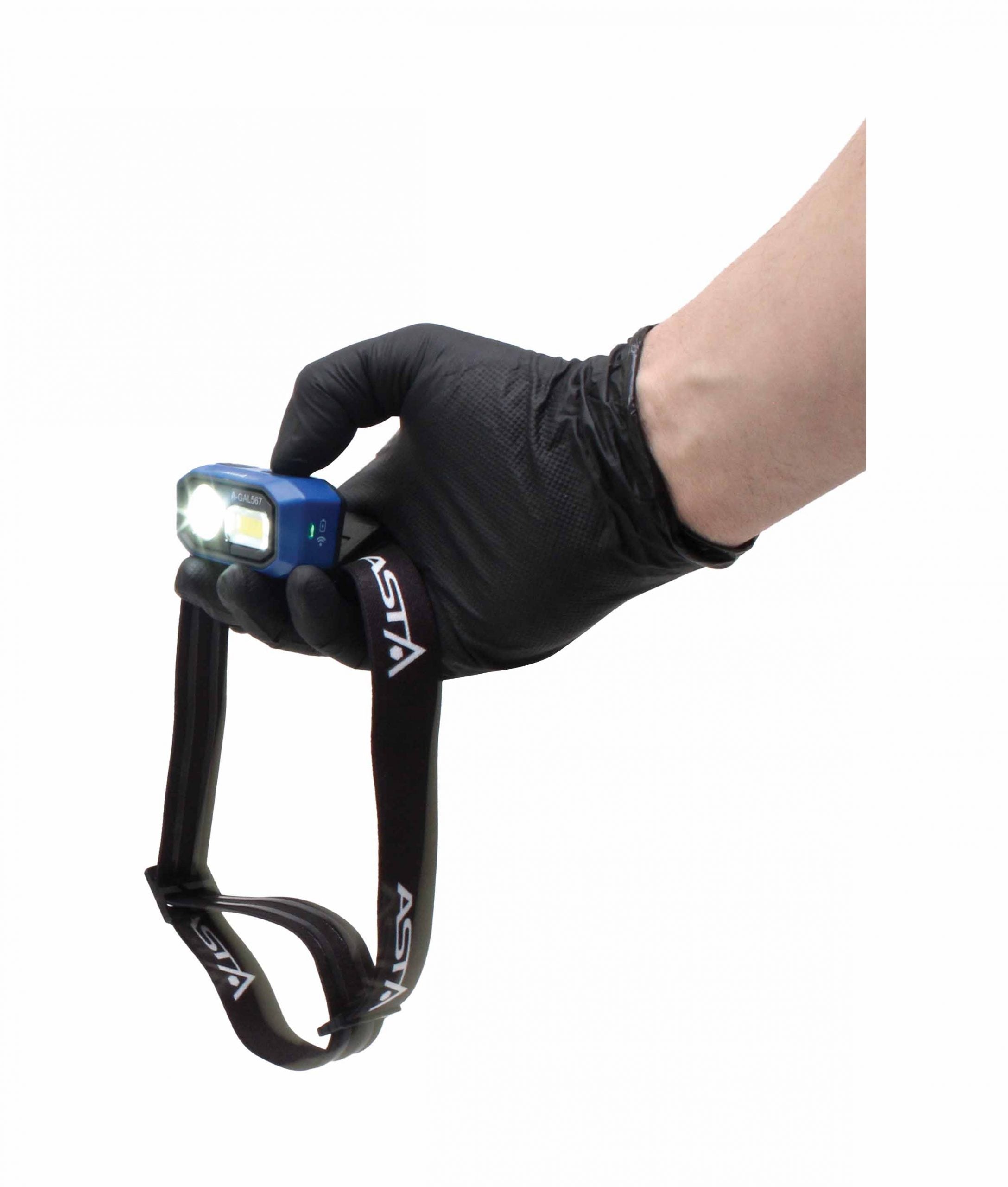 Čelovka s LED svetlom COB 480lm