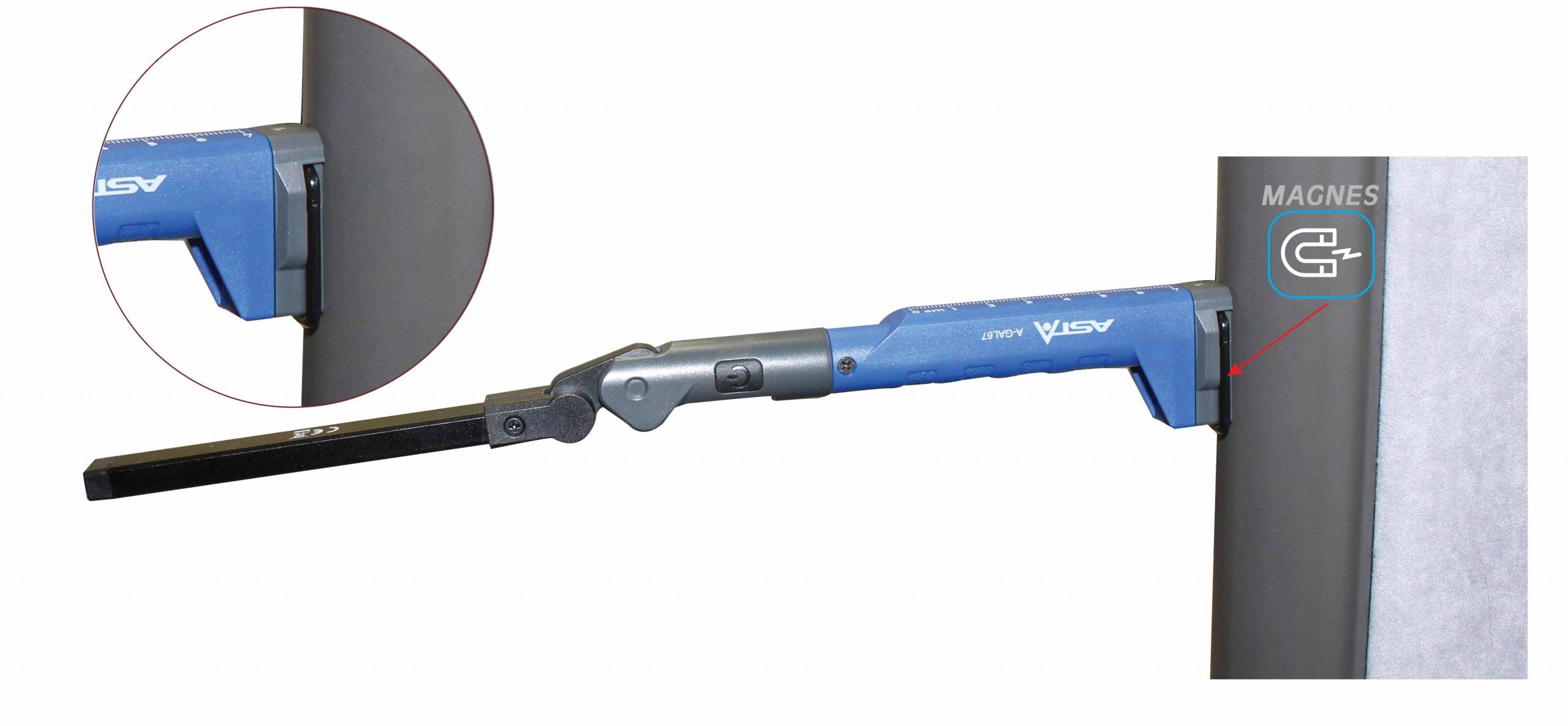 Skladacia LED COB lampa s akumulátorom, 200 lúmenov – Asta