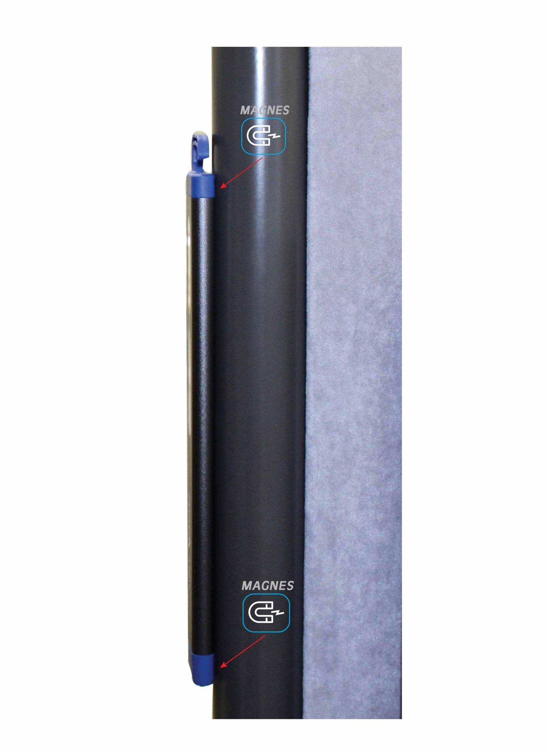 Slim LED COB lampa s akumulátorom, 360 lúmenov – Asta