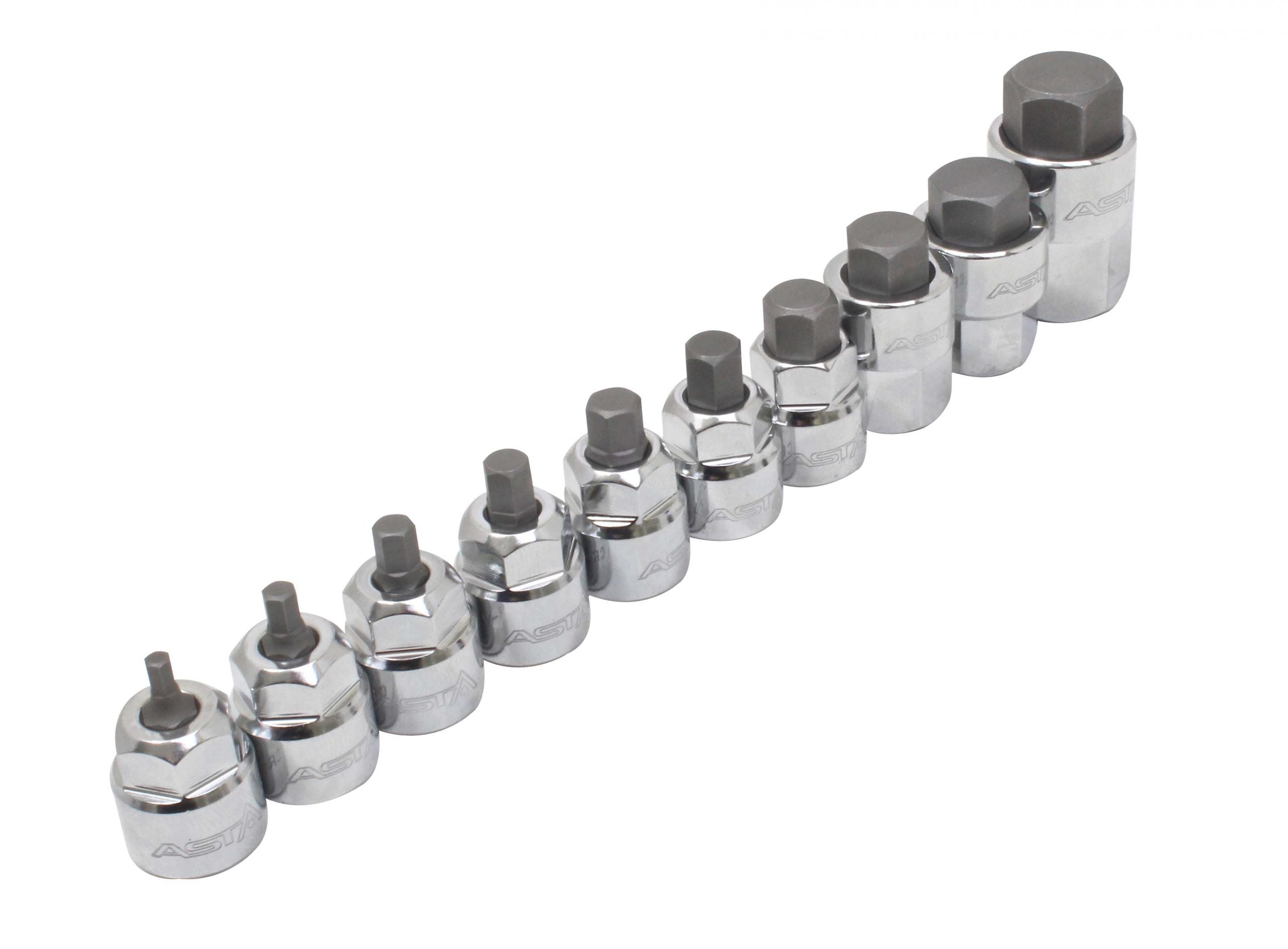 Sada imbus bitových kľúčov h3-h14 3/8-1/2 10 kusov