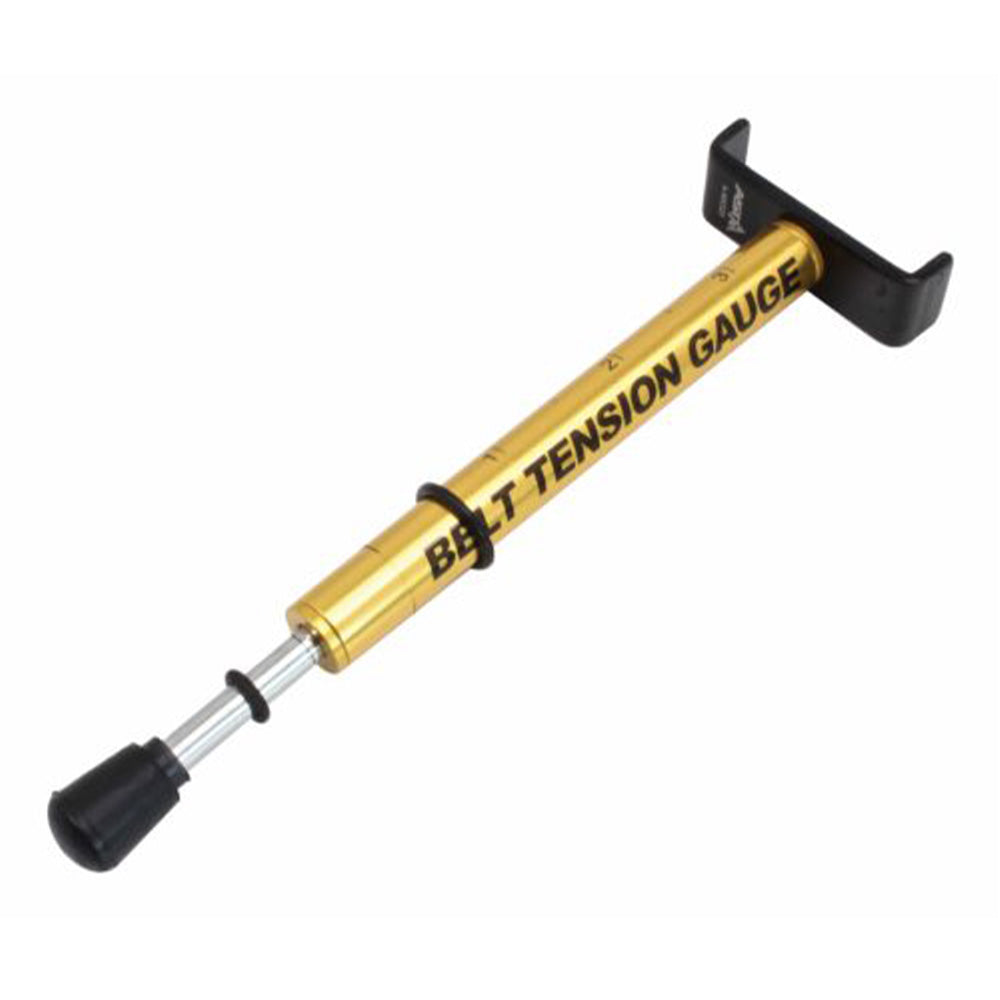 Zariadenie na kontrolu napnutia remeňa motocykla