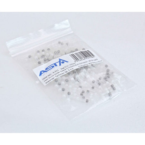 Sada zmršťovacích bužírok s cínom, 100ks