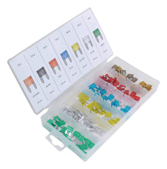 Sada mini automobilových poistiek 5 - 30A, 120ks Asta