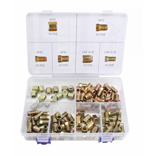 Sada príslušenstva brzdových spojok a konektorov 135ks Asta