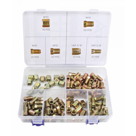 Sada príslušenstva brzdových spojok a konektorov 135ks Asta