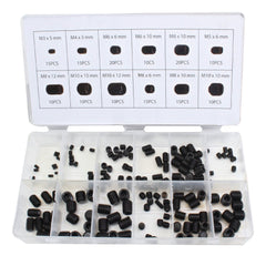 Sada vnútorných imbusových skrutiek - šnekov 160ks