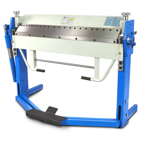 Manuálna ohýbačka plechu s horným segmentovým uchytením 2,5 x 1020mm