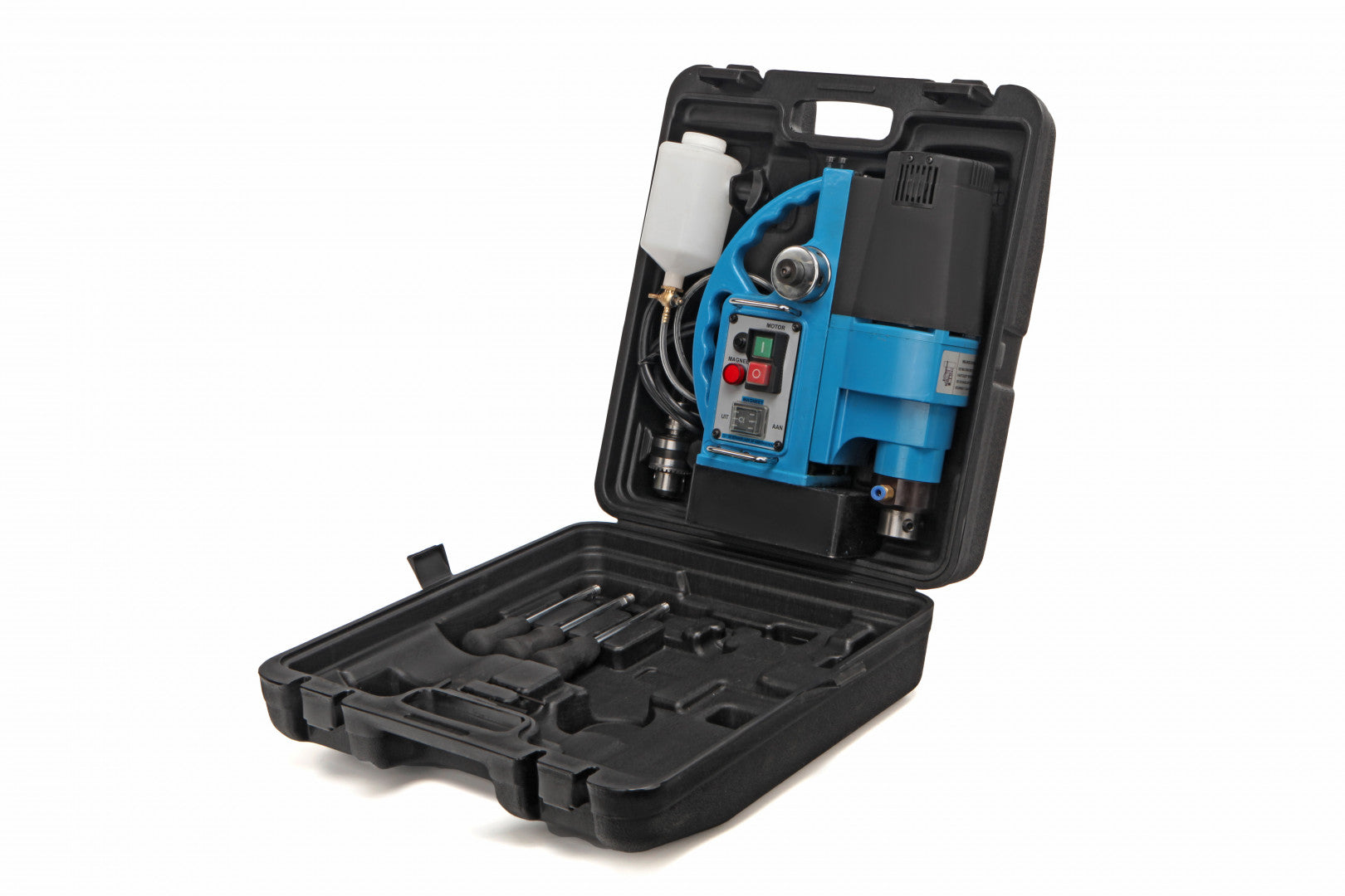 Magnetická vŕtačka so základňou