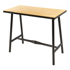 Skladací pracovný stôl 100cm, čierny