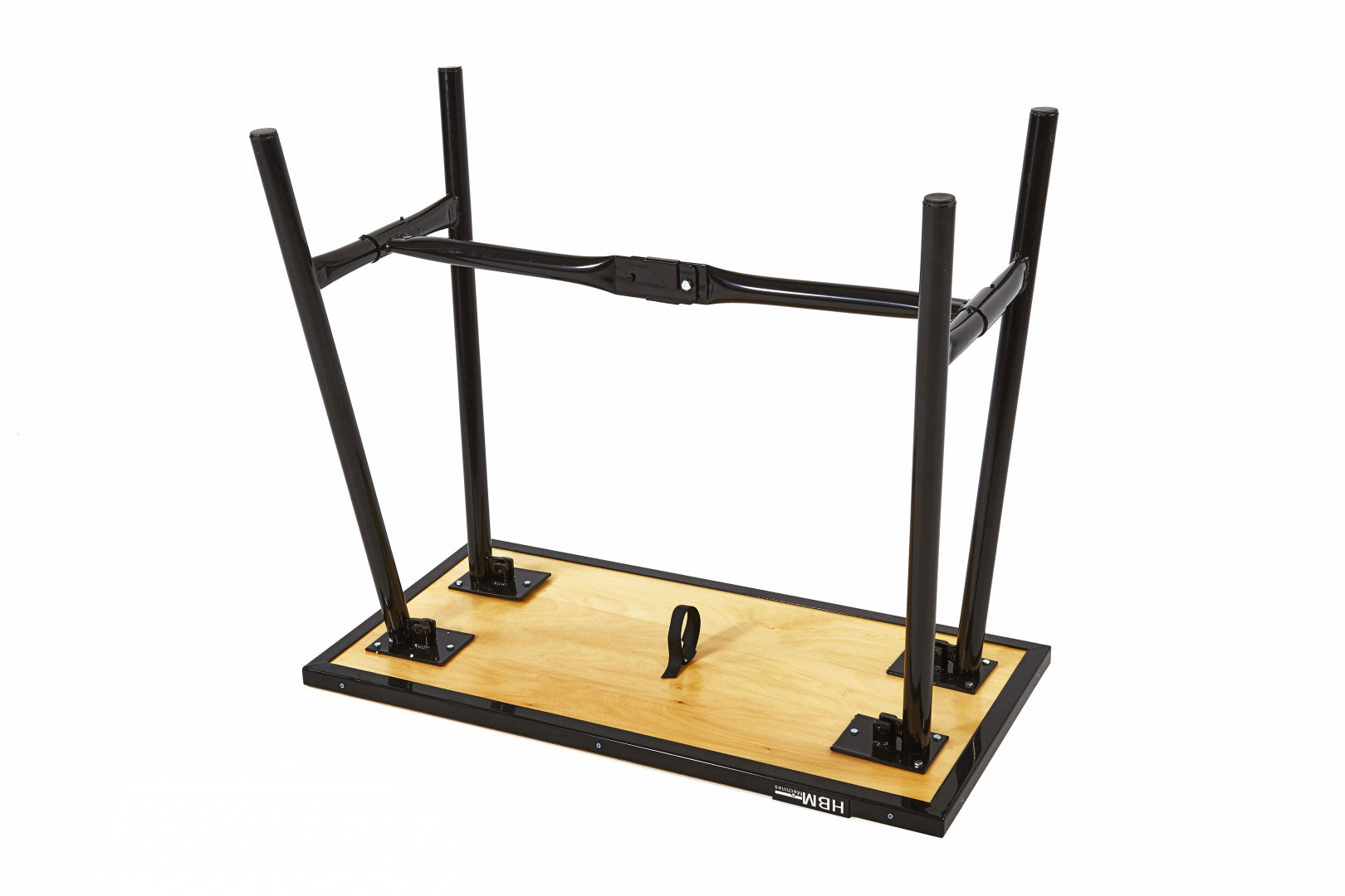 Skladací pracovný stôl 100 cm čierny