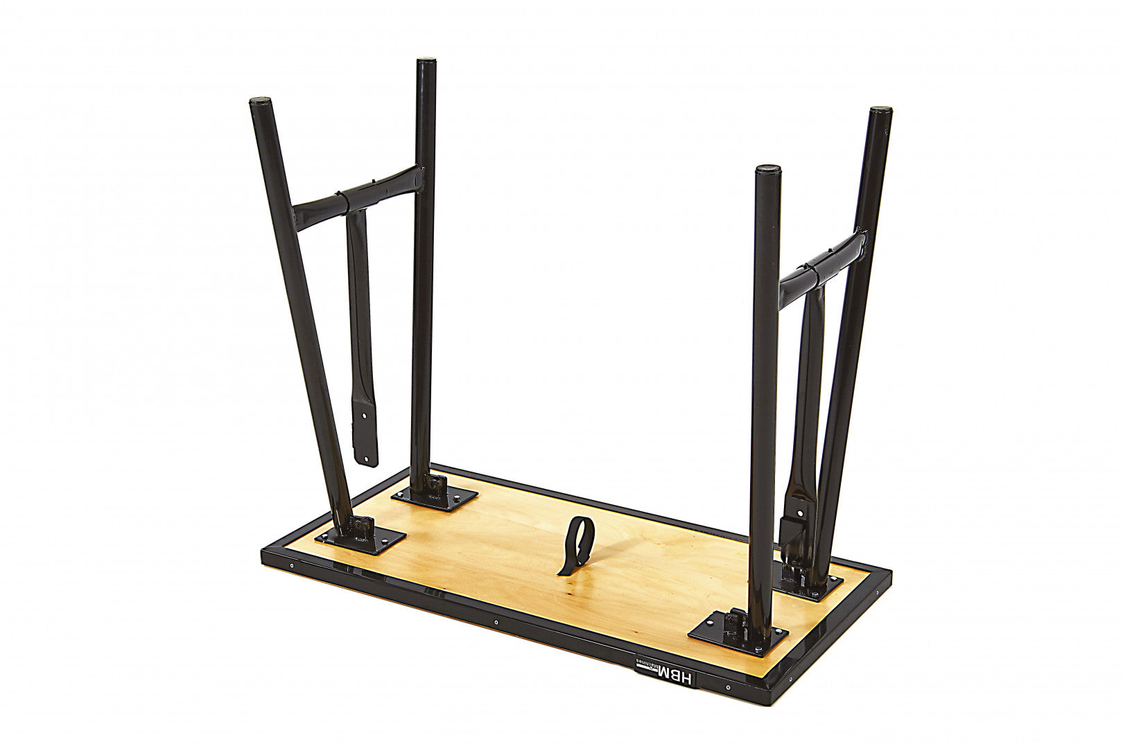 Skladací pracovný stôl 100 cm čierny