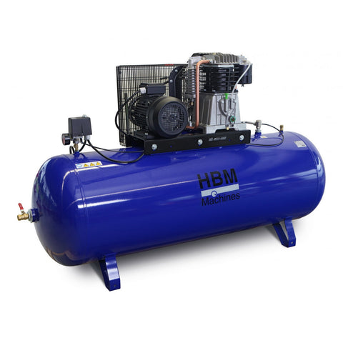 Kompresor 500l 10 hp 400V prietok 1190l/min profesionálny HBM