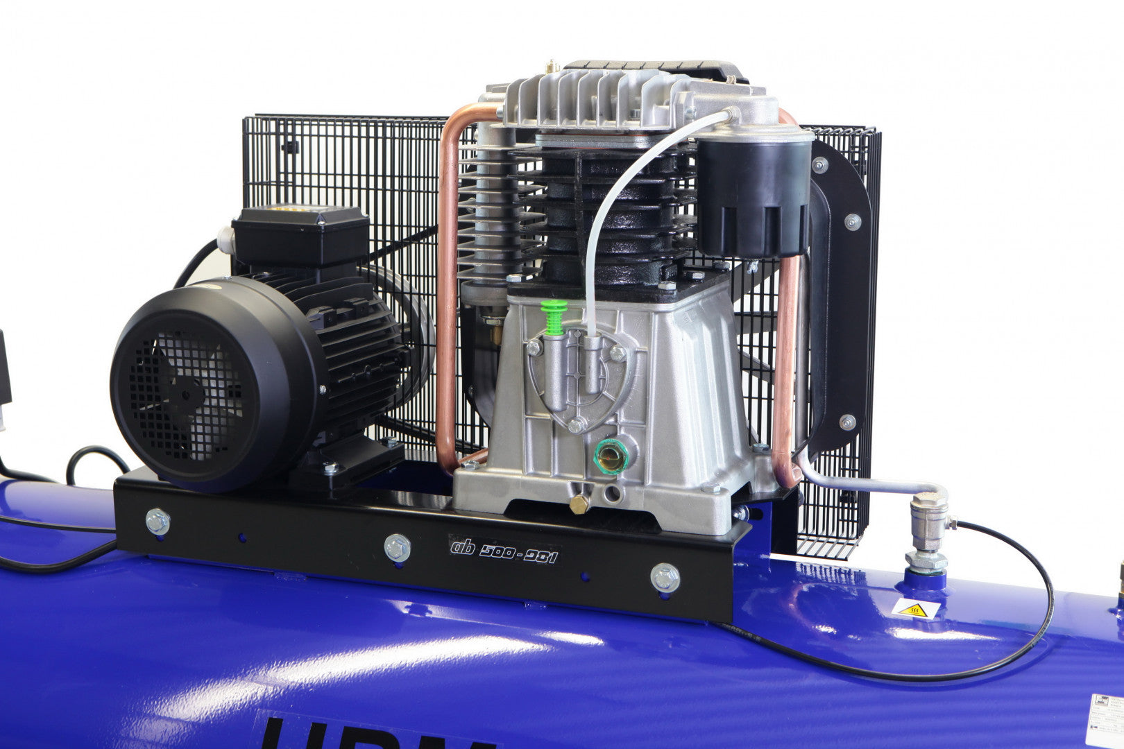 Kompresor 500l 10 hp 400V prietok 1190l/min profesionálny HBM